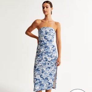 Abercrombie floral midi dress
